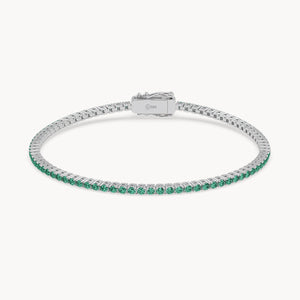 Evergreen Tennis Bracelet