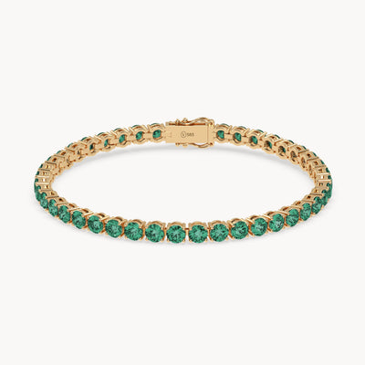 Evergreen Tennis Bracelet