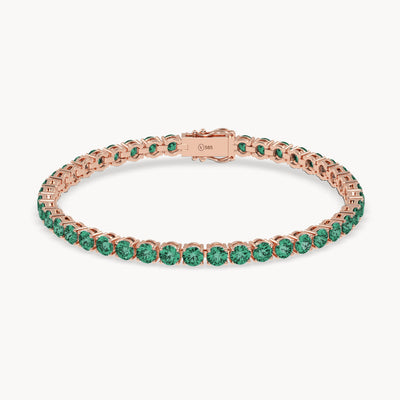 Evergreen Tennis Bracelet