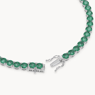 Evergreen Tennis Bracelet