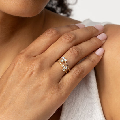 Fleur Twin Ring