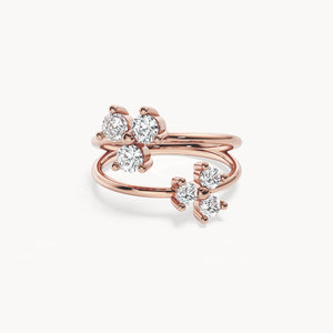 Fleur Twin Ring