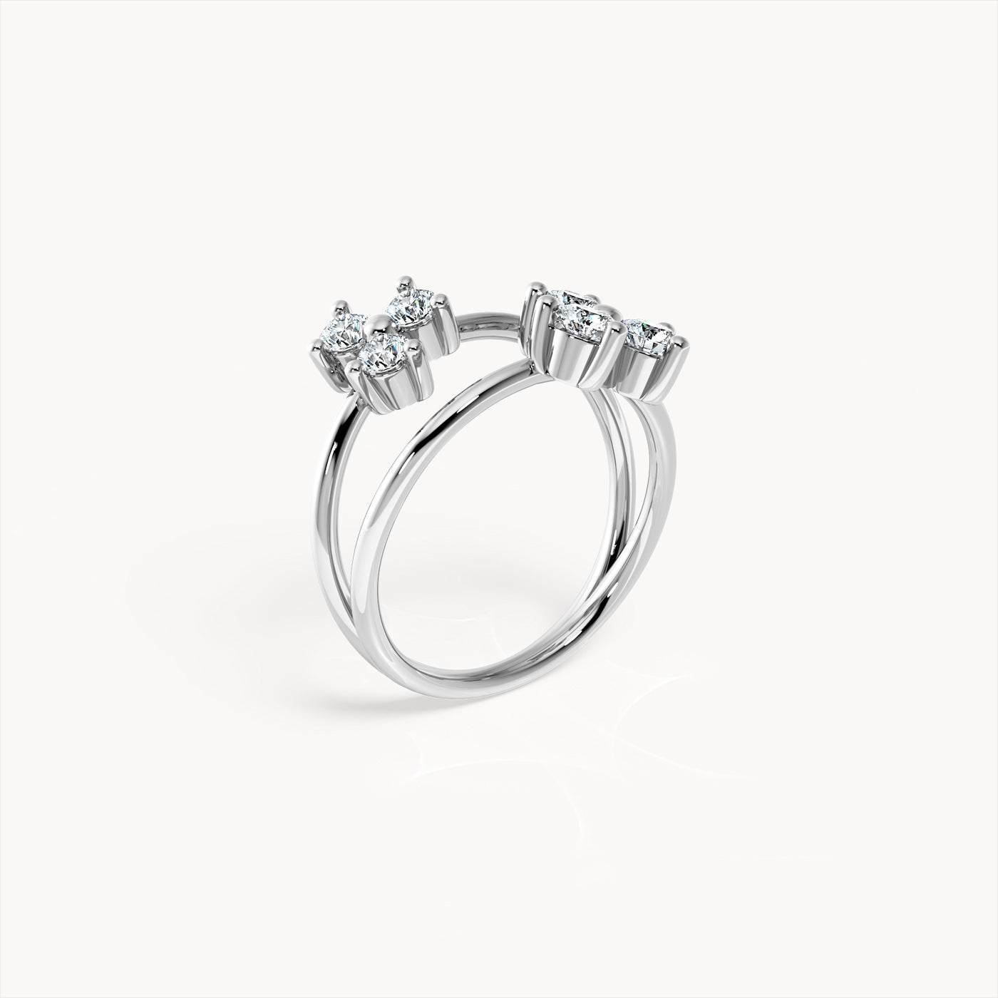 Fleur Twin Ring