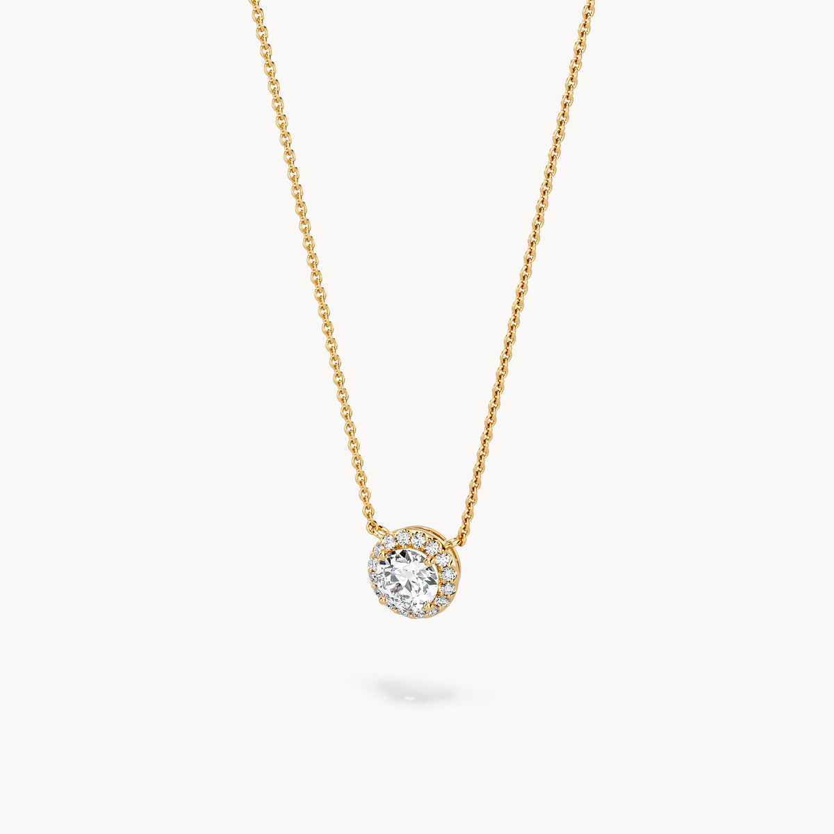 Halo Necklace Round