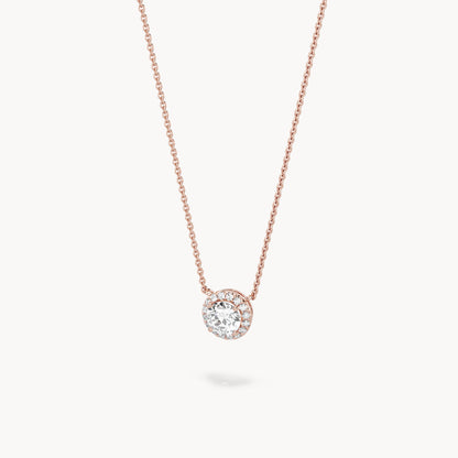 Halo Necklace Round
