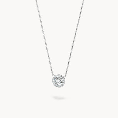Halo Necklace Round