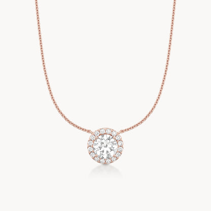 Halo Necklace Round