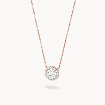 Halo Necklace Round