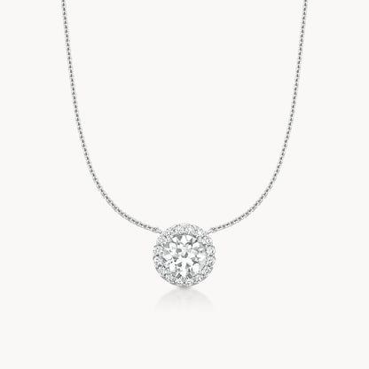 Halo Necklace Round