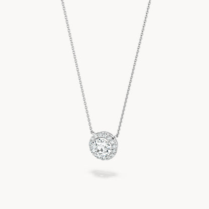 Halo Necklace Round