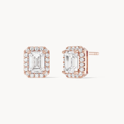 Halo Studs Emerald