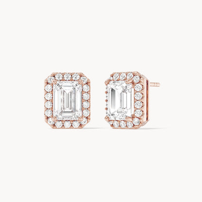 Halo Studs Emerald