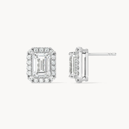 Halo Studs Emerald