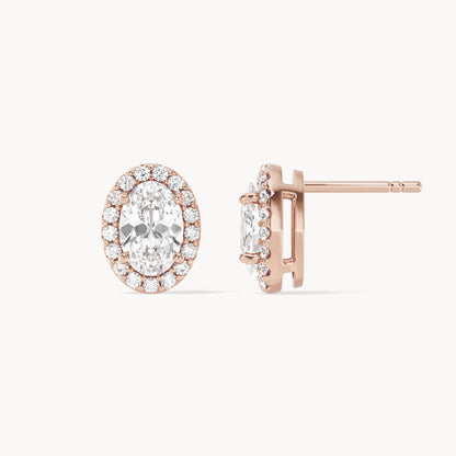 Halo Studs Oval