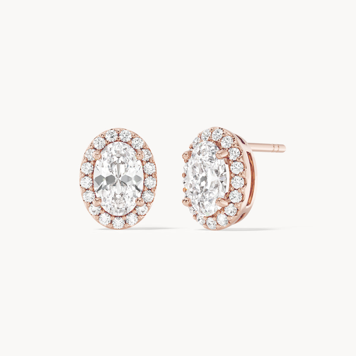 Halo Studs Oval