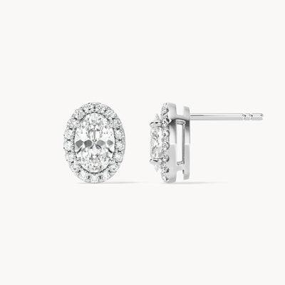 Halo Studs Oval