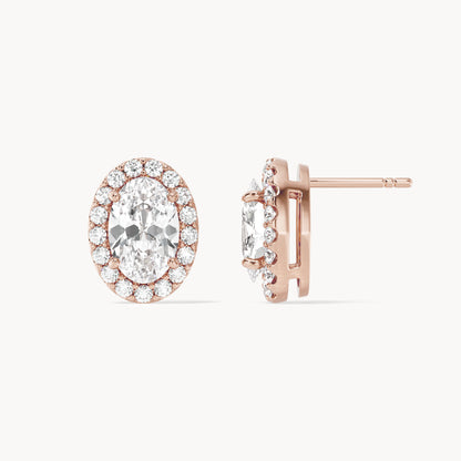 Halo Studs Oval