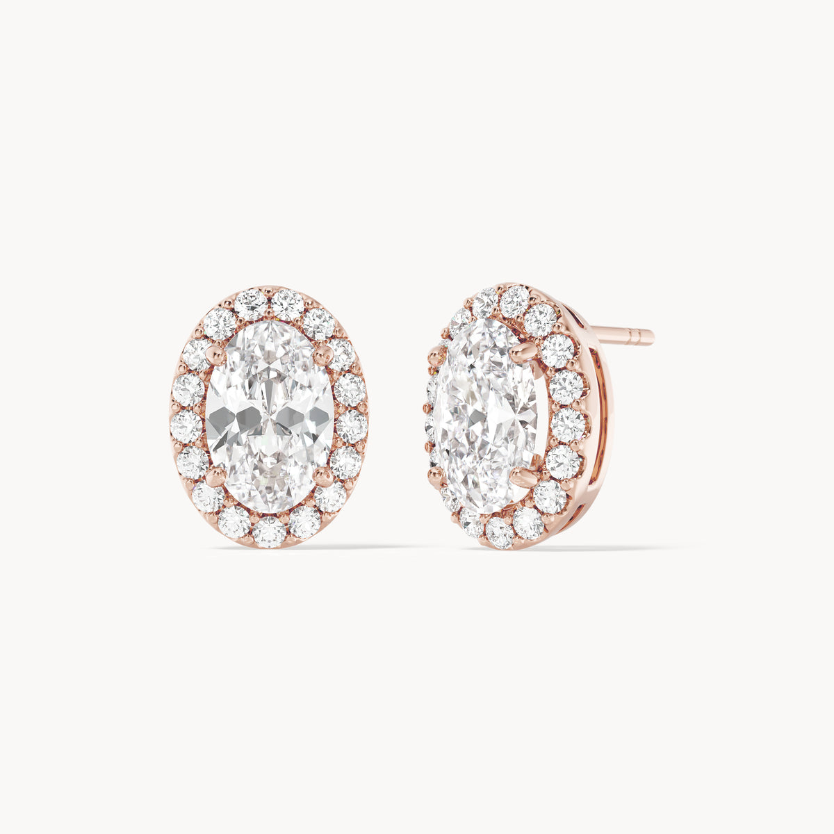 Halo Studs Oval
