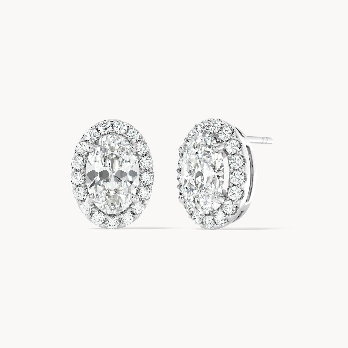Halo Studs Oval