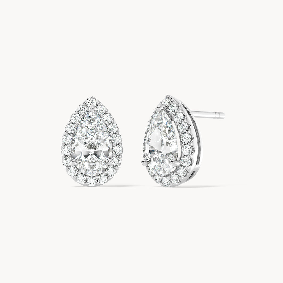 Halo Studs Pear