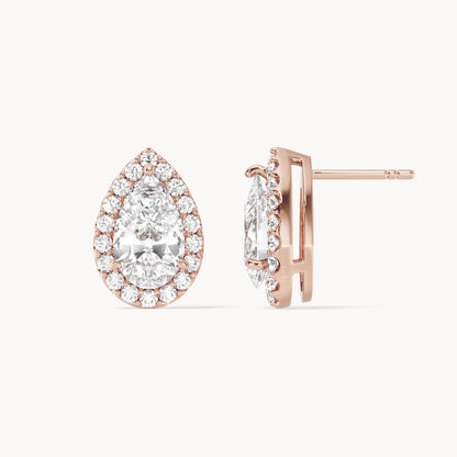 Halo Studs Pear