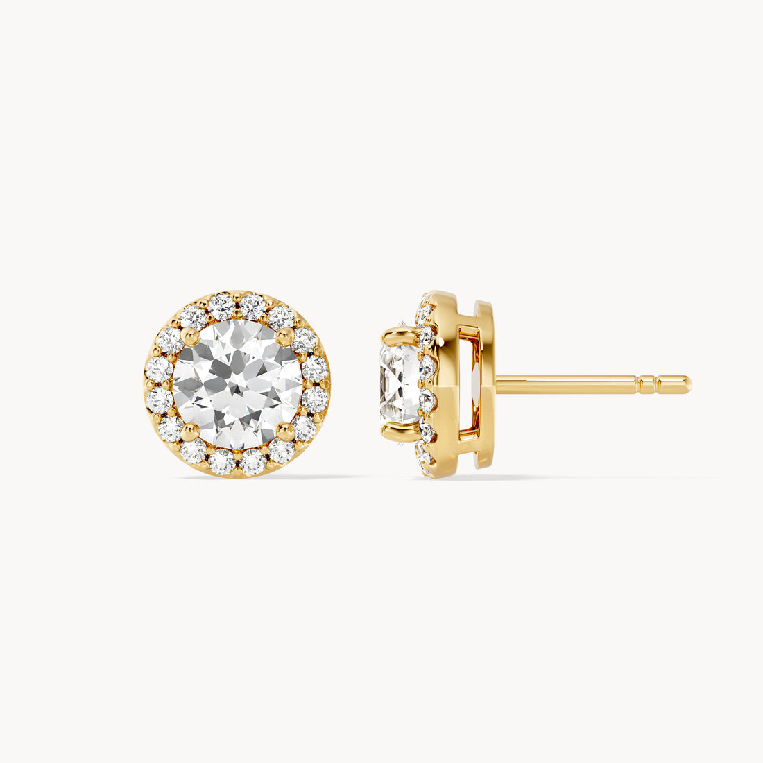 Halo Studs Round