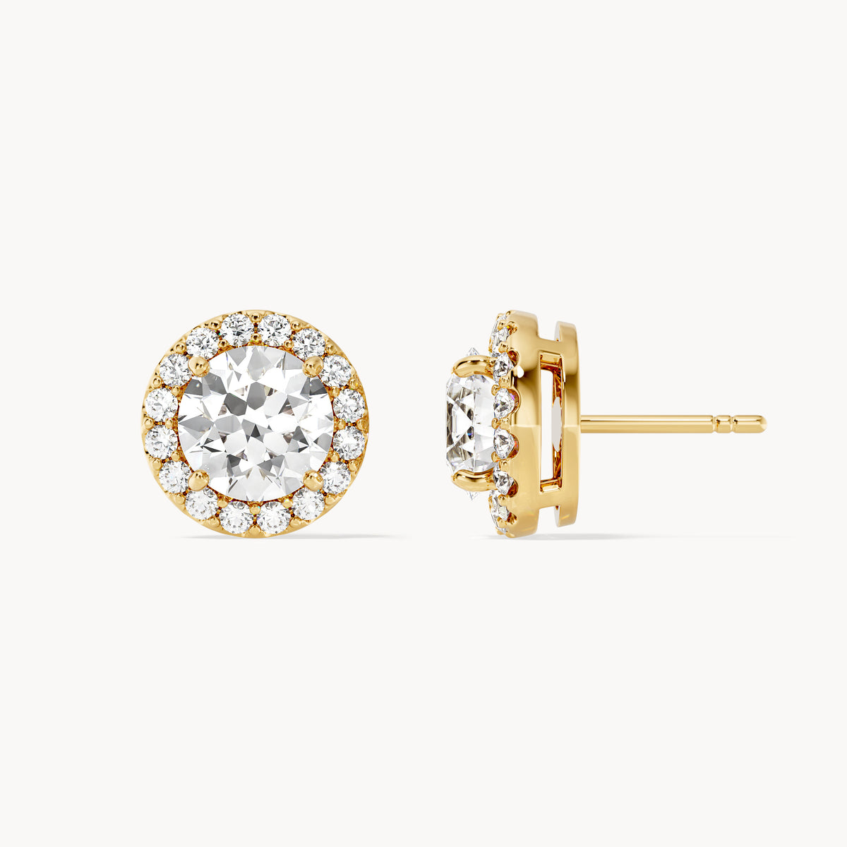 Halo Studs Round