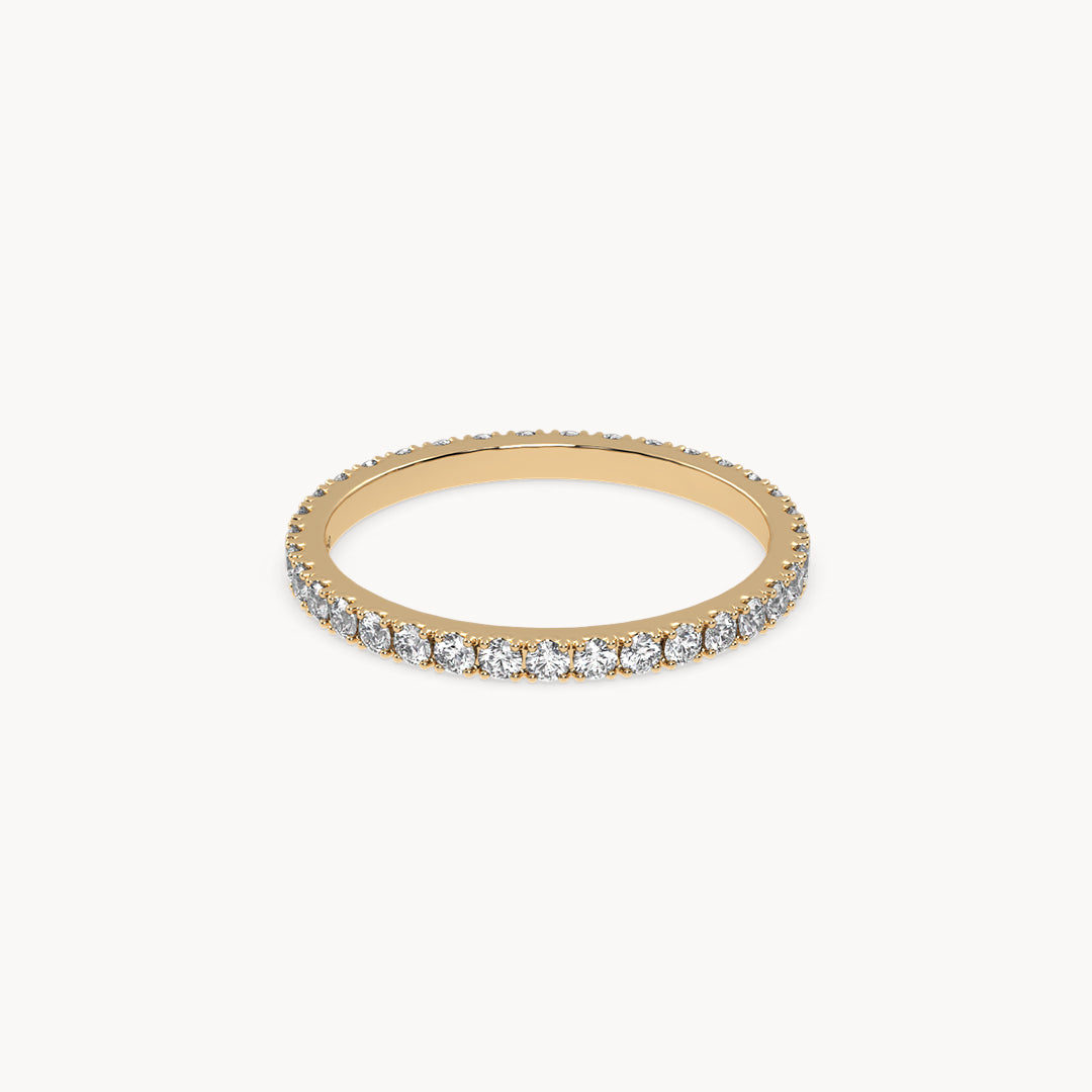 Memory Ring Yellow Gold