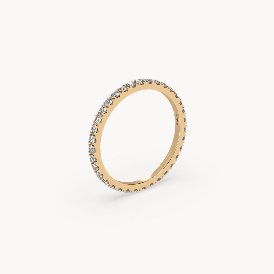 Memory Ring Yellow Gold