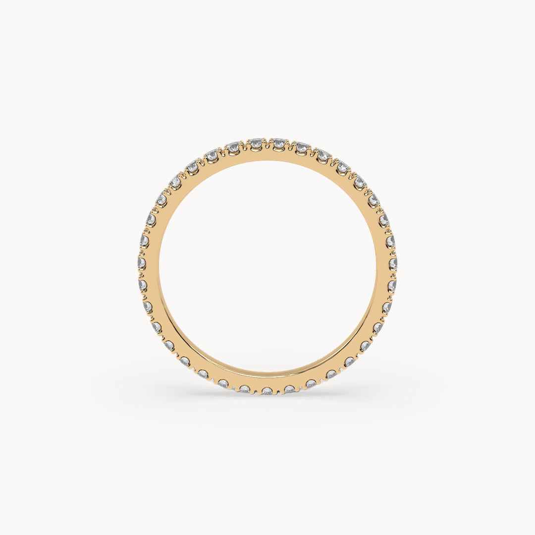 Memory Ring Yellow Gold