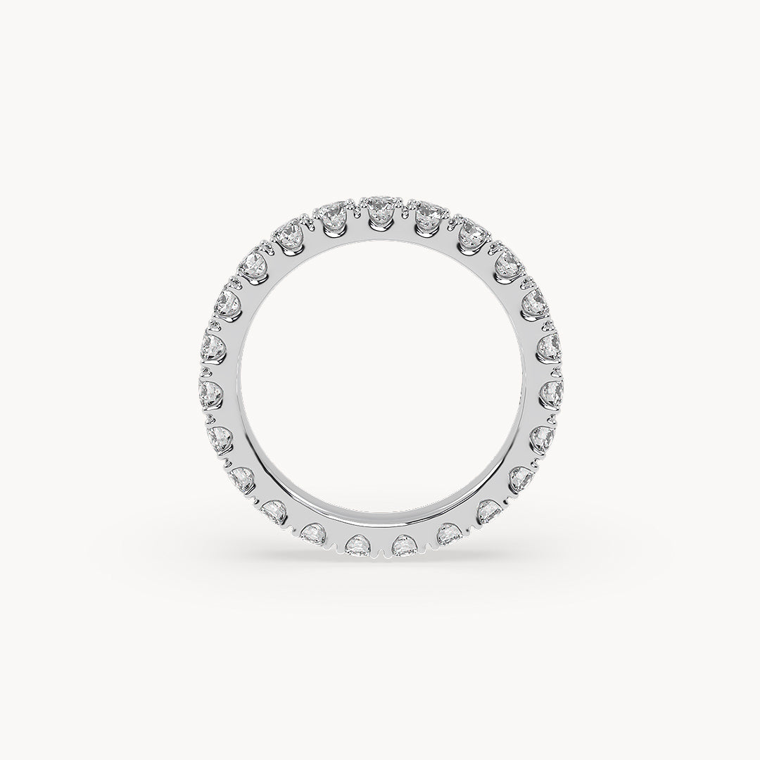 Memory Ring White Gold