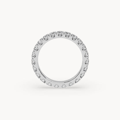 Memory Ring White Gold