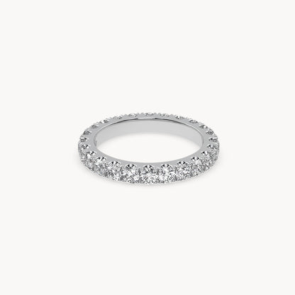 Memory Ring White Gold