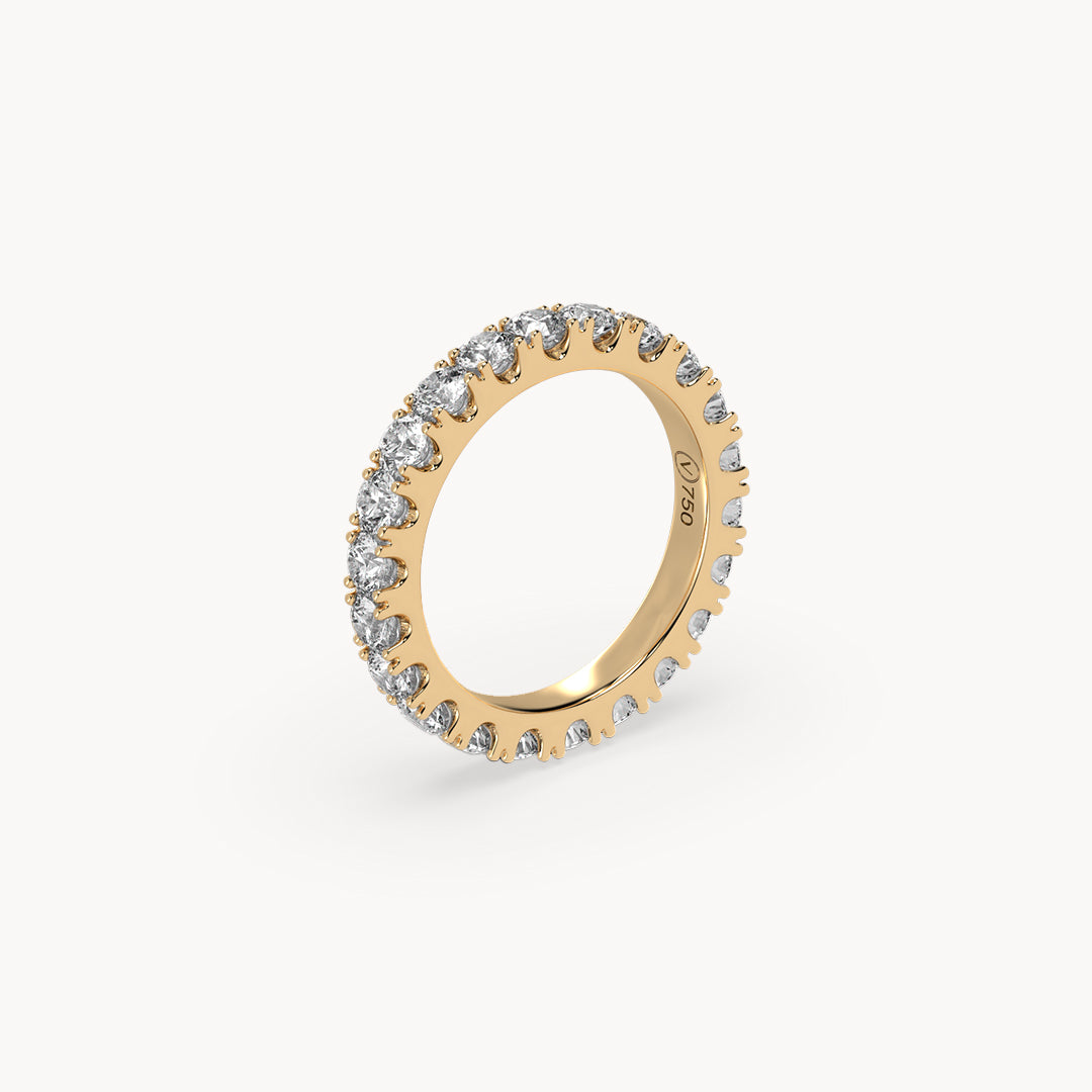 Memory Ring Yellow Gold