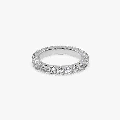 Memory Ring White Gold