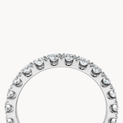 Memory Ring Weißgold Größe 47