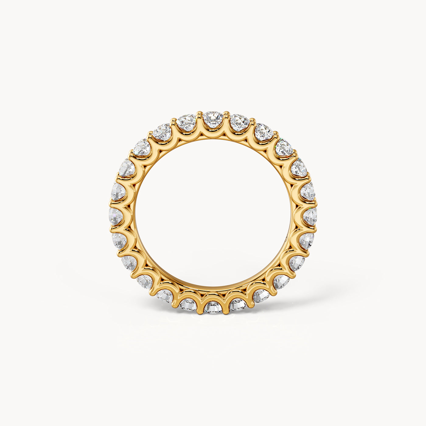 Open Memory Ring 18kt. Gelbgold Größe 47