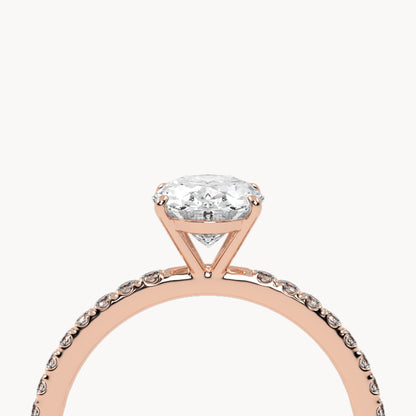 Arden Verlobungsring Pavé