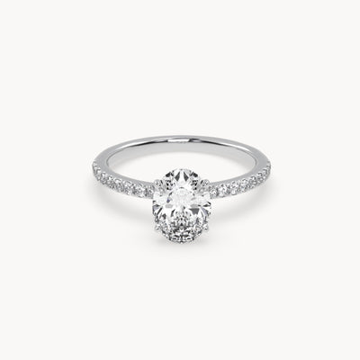 Arden Engagement Ring Pavé