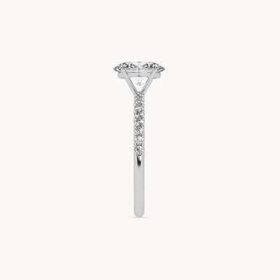 Arden Engagement Ring Pavé