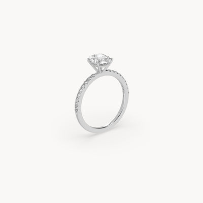 Arden Engagement Ring Pavé