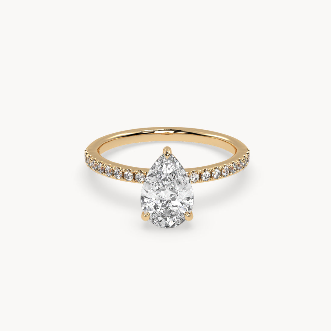 Rome Pavé Engagement Ring