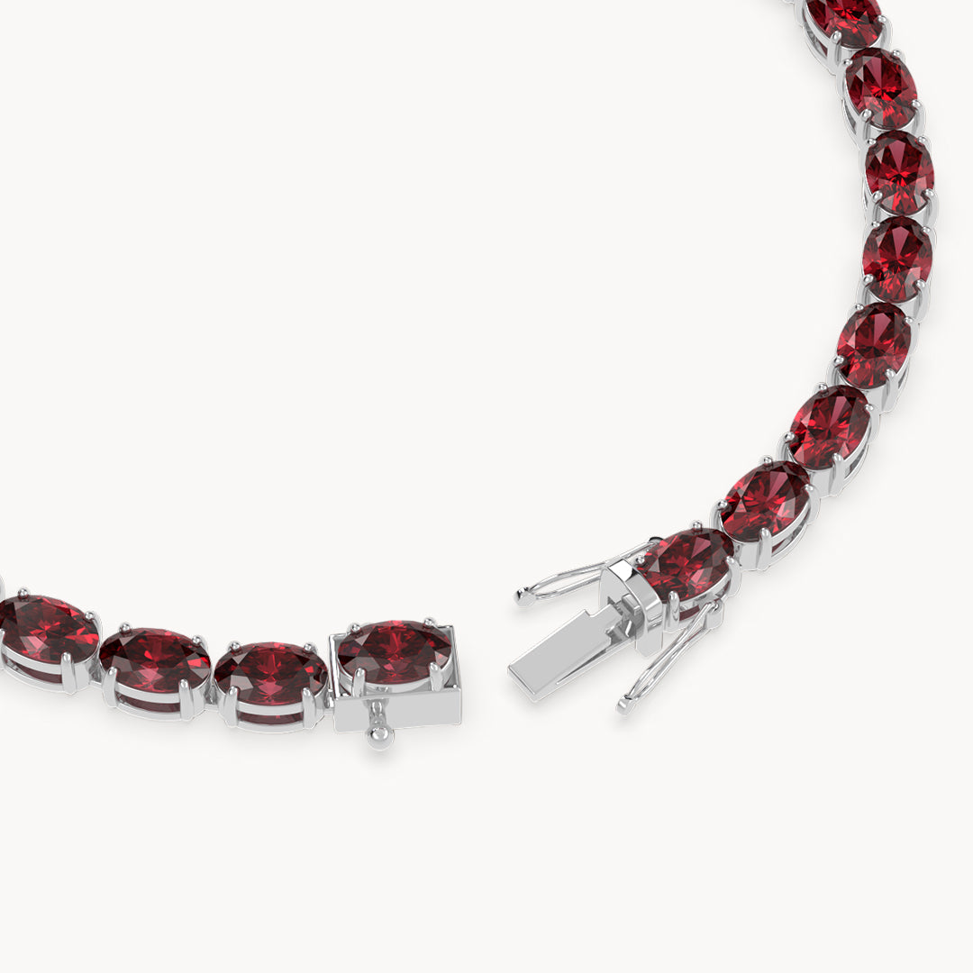 Rouge Tennis Bracelet Small