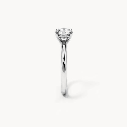 Solitaire Verlobungsring 1,12ct. in 18kt. Weißgold, Seitenansicht