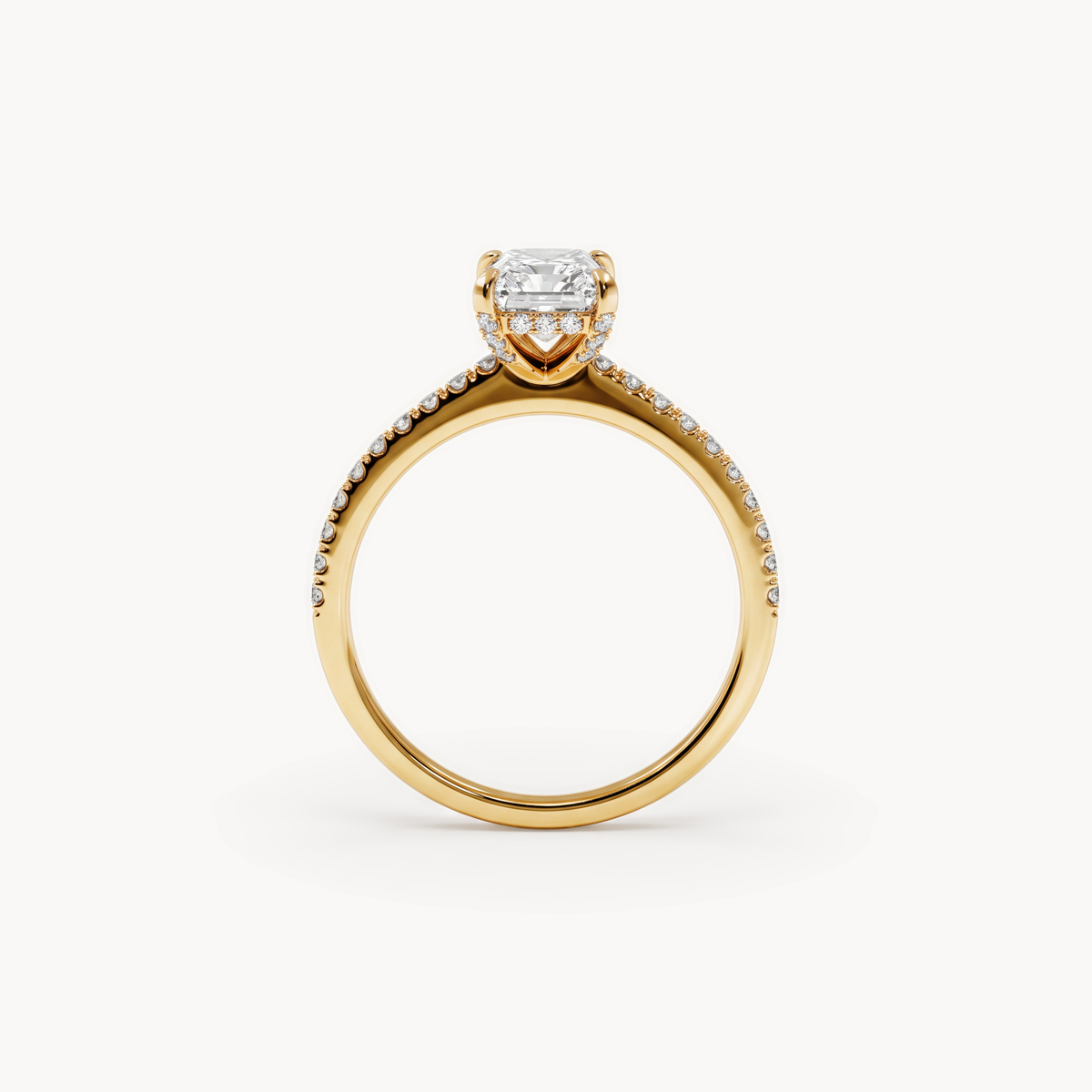 Darcy Pavé Verlobungsring 0,95ct. Größe 54