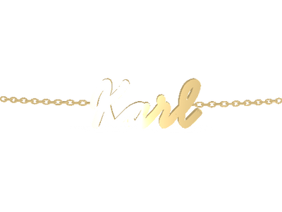 Signature Bracelet and Anklet