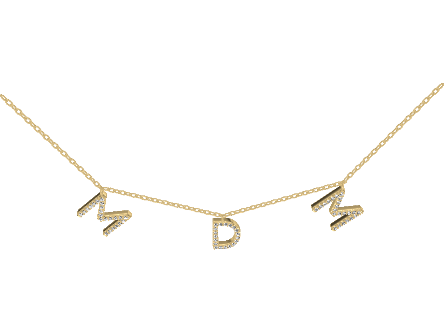 Letters Necklace