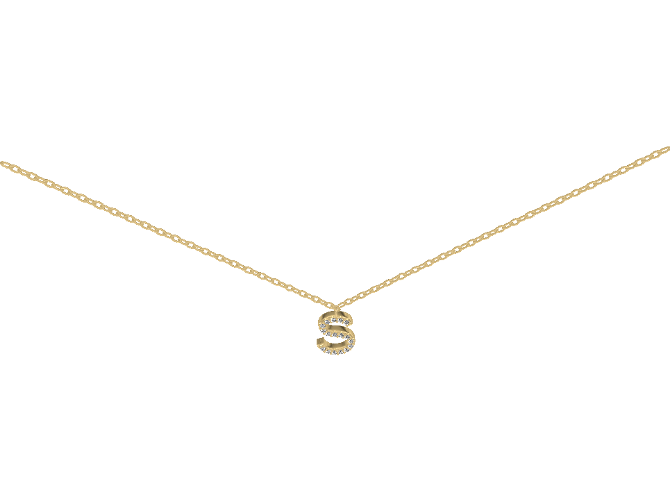 Halskette Letters