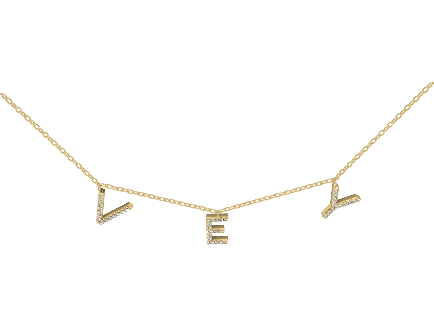 Letters Necklace