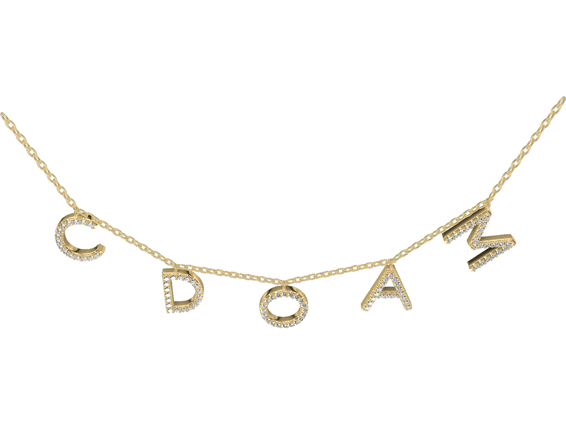Halskette Letters